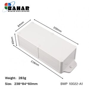 BWP 10022-A1 جعبه پلاستیکی ضد آب گوشواره دار