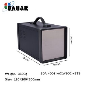 BDA 40021-A2 W300+BTS جعبه فلزی با پانل آلومنیوم ماژول دستگیره دار