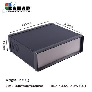 BDA 40027-A2 W350 جعبه فلزی با پانل آلومنیوم ماژول