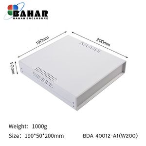 BDA 40012-A1 W200 جعبه فلزی با پانل پلاستیکی