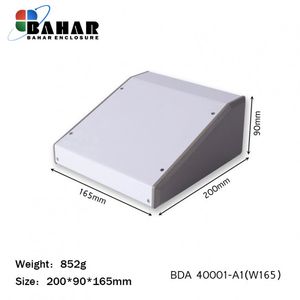 BDA 40001-A1 W165 جعبه فلزی شیبدار پانل پلاستیکی