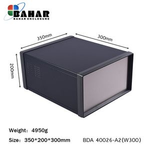 BDA 40026-A2 W300 جعبه فلزی با پانل آلومنیوم ماژول
