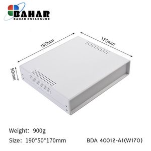 BDA 40012-A1 W170 جعبه فلزی با پانل پلاستیکی