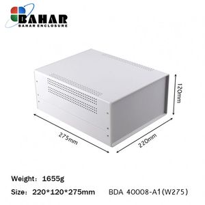 BDA 40008-A1 W275 جعبه فلزی با پانل پلاستیکی