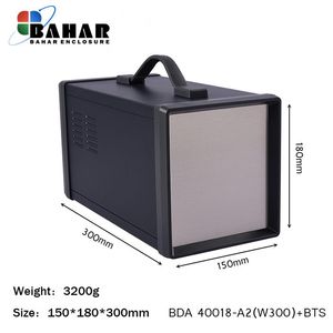 BDA 40018-A2 W300+BTS جعبه فلزی با پانل آلومنیوم ماژول دستگیره دار