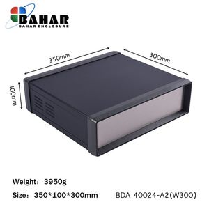 BDA 40024-A2 W300 جعبه فلزی با پانل آلومنیوم ماژول