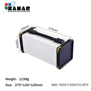 BAD 11020-C1(W275)+BTS جعبه آلومینیومی با پانل پلاستیکی