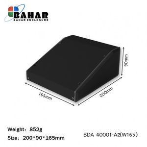 BDA 40001- A2 W165 جعبه فلزی شیبدار پانل پلاستیکی