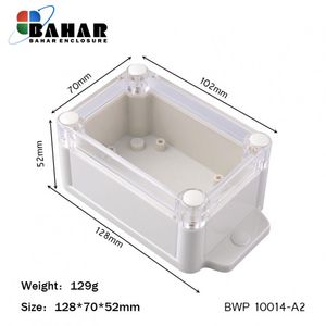 BWP 10014-A2  جعبه پلاستیکی ضد آب گوشواره دار