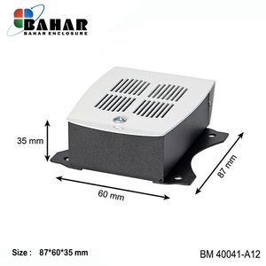 BDA 40041-A12 جعبه تمام فلزی گوشواره دار
