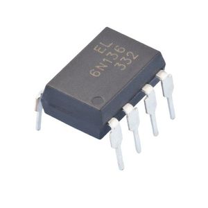 OPTO 6N136 ORG DIP اپتوکوپلر