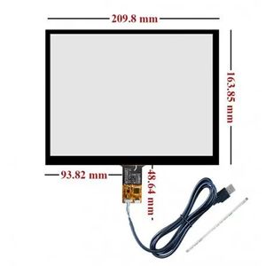 تاچ خازنی 9.7 اینچ با درایور GT911 قابلیت اتصال با 6 پین I2C و USB مدل STC-09797-4