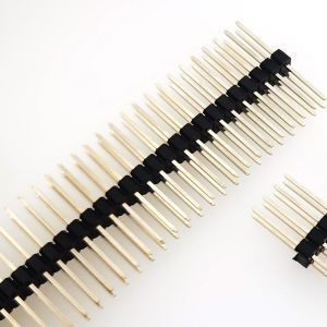 پین هدر 2x40 نری پایه بلند وسط - گام 2.54 میلی متر