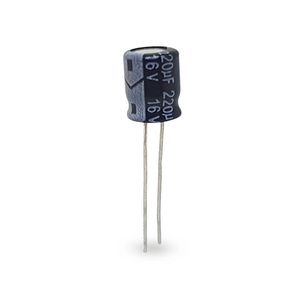 خازن 220uF 16V