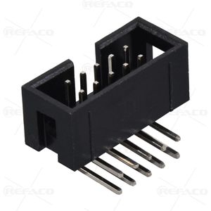 آی دی سی 10 پین نری روبردی رایت CONNFLY IDC BOX MALE 2.54mm 10PIN 2*5 R/A DS1013-10RSIB-N-2