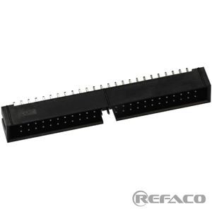 آی دی سی 50 پین نری روبردی صاف CONNFLY IDC BOX MALE 2.54mm 50PIN 2*25 ST DS1013-50SSIB1-N-2