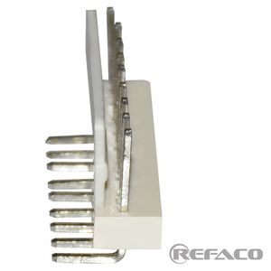 کانکتور مخابراتی  9 پین نری رایت KEFA CONNECTOR 2510 9PIN 2.54mm MALE R/A KF25405-09WAQ(5051)