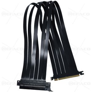 کابل افزایش طول پی سی ای ی UNKNOWN PCIE X16 RISER EXTEND CABLE 60CM AAA