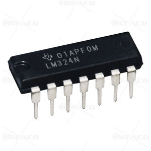 آی سی تقویت کننده عملیاتی TI 14PIN,DIP,Quadruple Operational Amplifier LM324N  TI  DIP