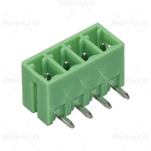 ترمینال فونیکس 3.81 میلی متر 4 پین نری رایت KEFA TERMINAL PHOENIX 3.81mm 4PIN MALE R/A KF2EDGR-3.81-4P