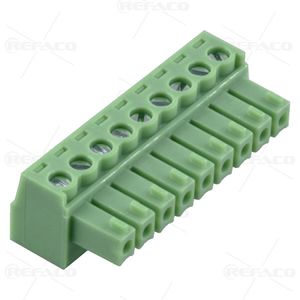 ترمینال فونیکس 3.81 میلی متر 9 پین ماده KEFA TERMINAL PHOENIX 3.81mm 9PIN FEMALE KF2EDGK-3.81-9P