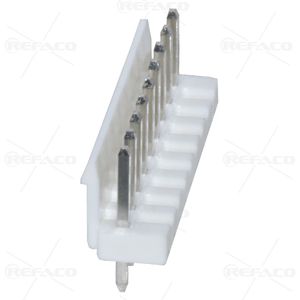 کانکتور پاور قفلدار 9 پین نری صاف REFACO CONNECTOR LOCK POWER 9PIN 3.96mm MALE ST VH 9A 180