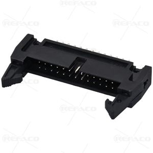 آی دی سی 26 پین نری روبردی قفلدار صاف CONNFLY IDC PHL MALE 2.54mm 26PIN 2*13 ST DS1011-26SBSIB7-N