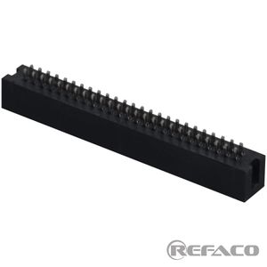 آی دی سی 50 پین نری روبردی صاف REFACO IDC BOX MALE 2.54mm 50PIN 2*25 ST 118 BOX HEADER 2.54mm 50PIN ST
