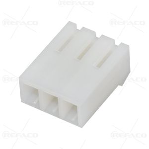 کانکتور پاور معمولی 3 پین ماده REFACO CONNECTOR POWER 3PIN 3.96mm FEMALE 2139 3Y