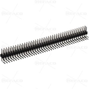 پینهدر 40*2 نری معمولی رایت CONNFLY PINHEADER MALE 2.54mm 2*40 R/A DS1022-2*40RF11-N