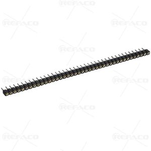 پینهدر 40*1 ماده نظامی صاف CONNFLY PINHEADER MILITARY FEMALE 2.54mm 1*40 ST DS1002-01-1X40V13