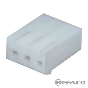 کانکتور پاور معمولی 3 پین ماده KEFA CONNECTOR POWER 3PIN 3.96mm FEMALE KF39602-3Y(2139)