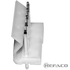 کانکتور پاور معمولی 5 پین نری صاف KEFA CONNECTOR POWER 5PIN 3.96mm MALE ST KF39603-5A(5373)