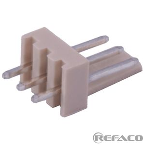 کانکتور مخابراتی  3 پین نری صاف KEFA CONNECTOR 2510 3PIN 2.54mm MALE ST KF25405-3A(5051)