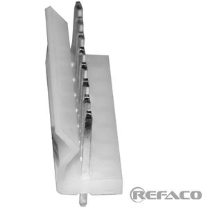 کانکتور پاور معمولی 8 پین نری صاف KEFA CONNECTOR POWER 8PIN 3.96mm MALE ST KF39603-8A(5373)