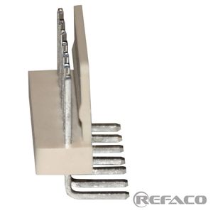 کانکتور مخابراتی  7 پین نری رایت KEFA CONNECTOR 2510 7PIN 2.54mm MALE R/A KF25405-07WAQ(5051)