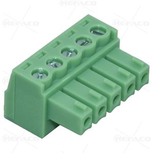 ترمینال فونیکس 3.81 میلی متر 5 پین ماده KEFA TERMINAL PHOENIX 3.81mm 5PIN FEMALE KF2EDGK-3.81-5P