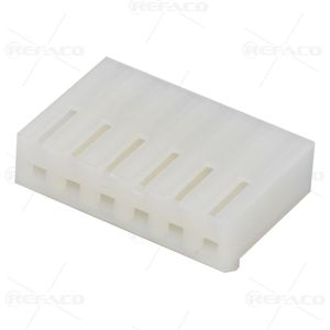 کانکتور پاور معمولی 6 پین ماده REFACO CONNECTOR POWER 6PIN 3.96mm FEMALE 2139 6Y