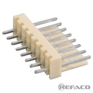 ترمینال فونیکس 5.08 میلی متر 7 پین نری رایت REFACO TERMINAL PHOENIX 5.08mm 7PIN MALE R/A ZBF400R-5.08-7P