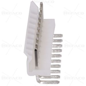 کانکتور پاور معمولی 10 پین نری رایت REFACO CONNECTOR POWER 10PIN 3.96mm MALE R/A 2139 10AW 90