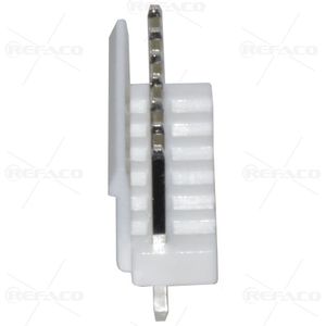 کانکتور پاور قفلدار 7 پین نری صاف REFACO CONNECTOR LOCK POWER 7PIN 3.96mm MALE ST VH 7A 180