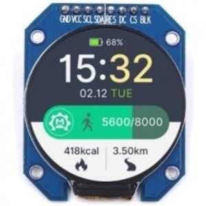 LCD 1.28 TFT گرد
