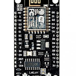 برد توسعه NODEMCU دارای هسته WIFI مدل ESP8266 و مبدل CH340 دارای پورت Micro Usb