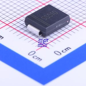 دیود شاتکی SS510C   پکیج SMC(DO-214AB)