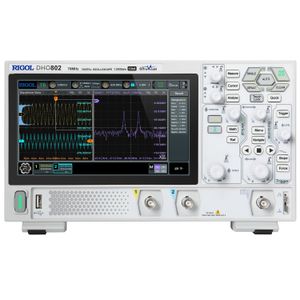 اسیلوسکوپ لمسی ریگول DHO802 - دو کانال 70 مگاهرتز 1.25 گیگاسمپل RIGOL