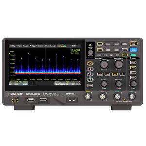 اسیلوسکوپ‌ سیگنال مخلوط SDS804X HD سیگلنت - 4 کانال 70 مگاهرتز 2 گیگاسمپل SIGLENT
