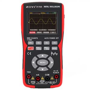 اسیلوسکوپ دستی زویی ZOYI ZT-702S - تک کانال 10MHz و 48MSa/s