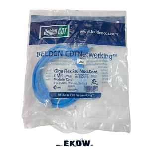 کابل شبکه belend CDT متراژ 2 متر مدل CAT6