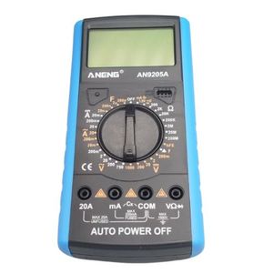 مولتی متر دیحیتال آننگ مدل ANENG AN9205A + تست خازن