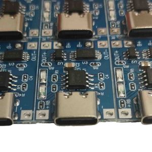 ماژول شارژر TP4056 با رابط USB-C دارای محافظ